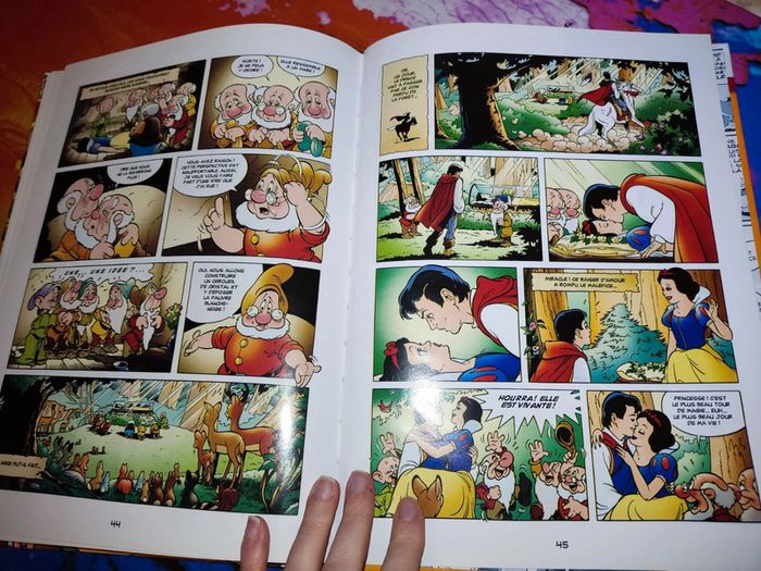 Livre bd blanche neige et les 7 nains - photo numéro 6