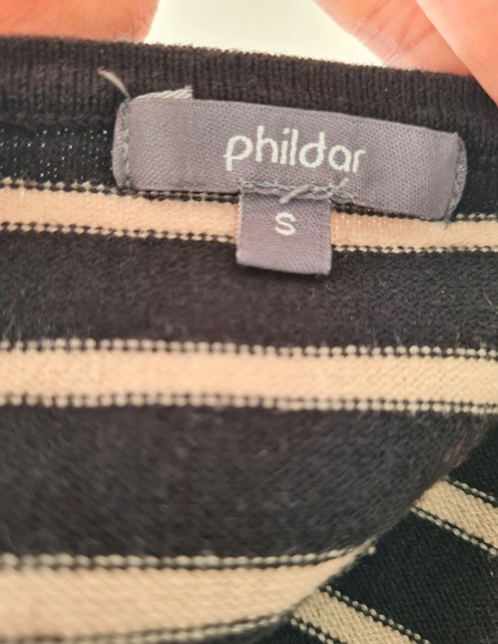 Pull manche 3/4 Phildar taille S - photo numéro 4