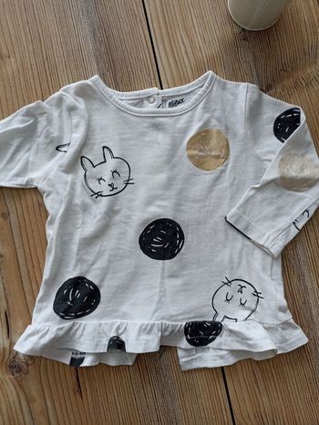 T shirt manches longues fille 6 mois