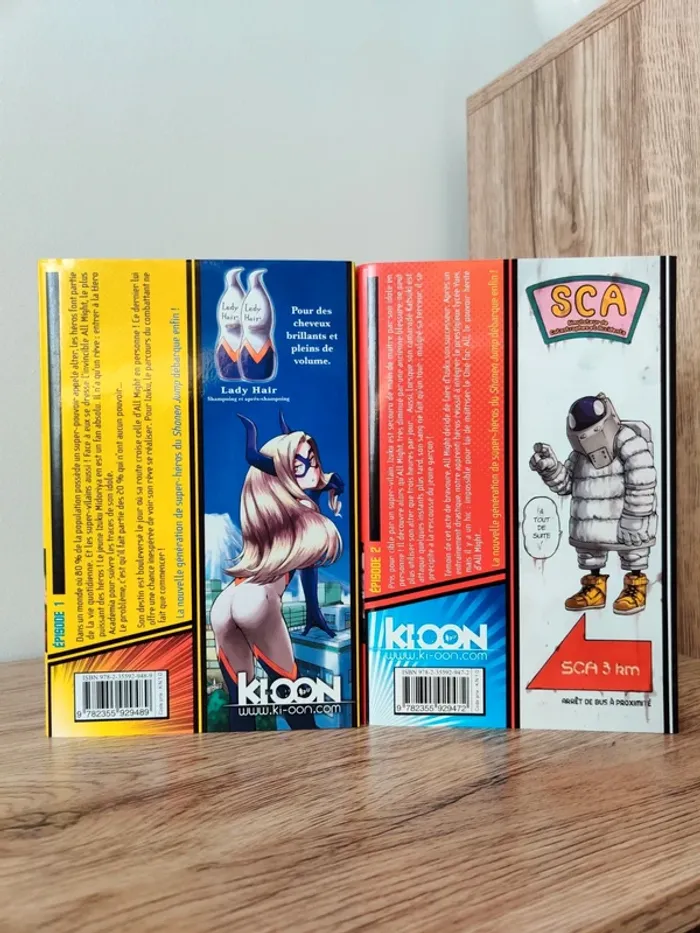 Mangas My Hero Academia (MHA) - tomes 1 et 2 - photo numéro 2