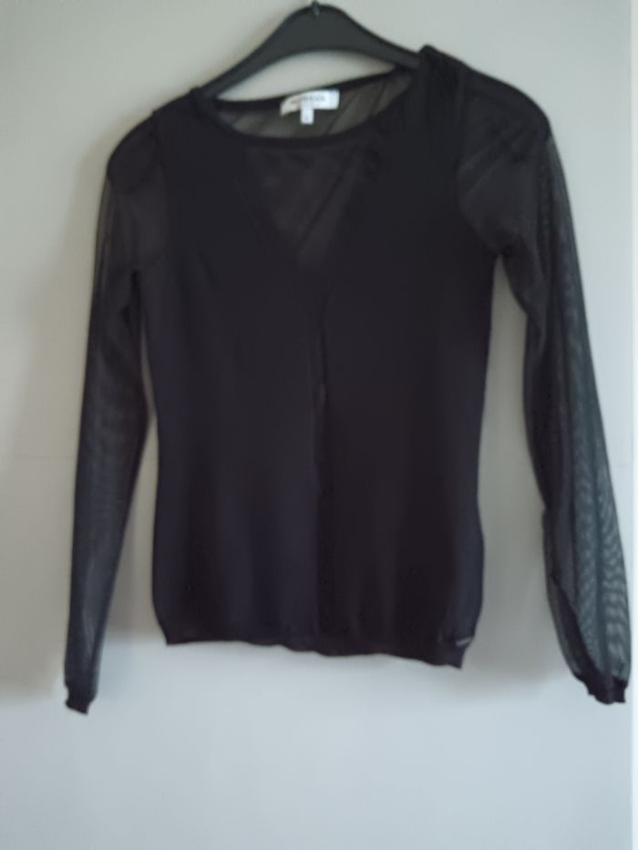 Haut  habillé noir Morgan T S