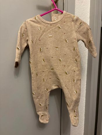 Babigros en velours kiabi 3 mois 