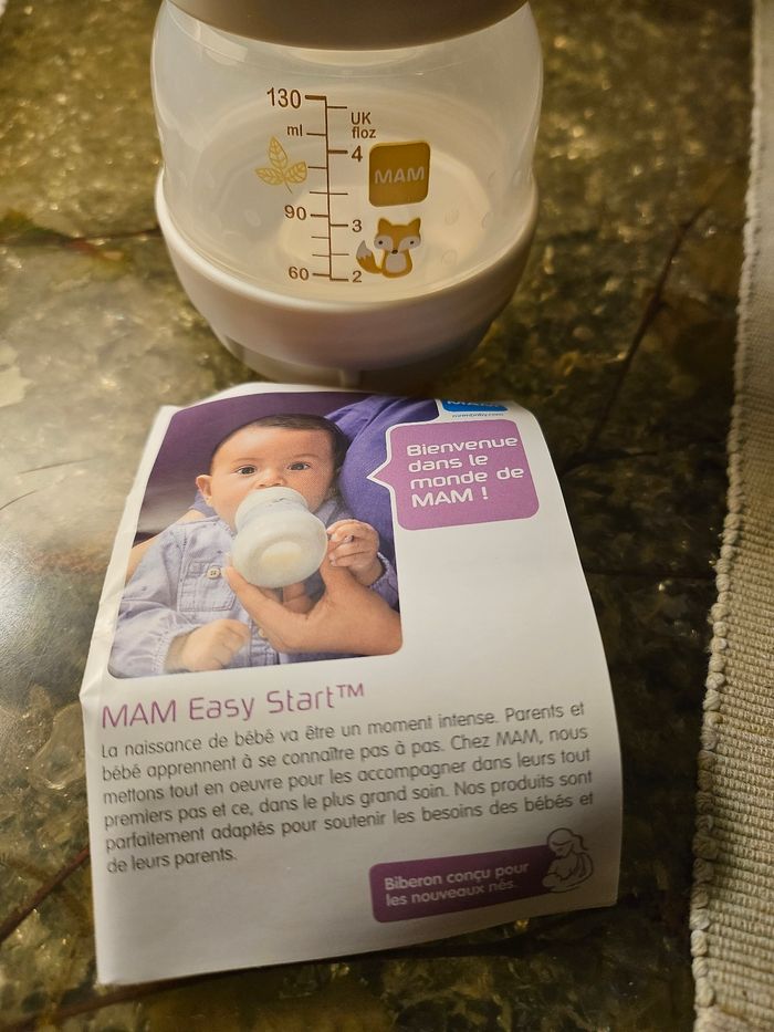 Biberon mam anti  colique neuf - photo numéro 2