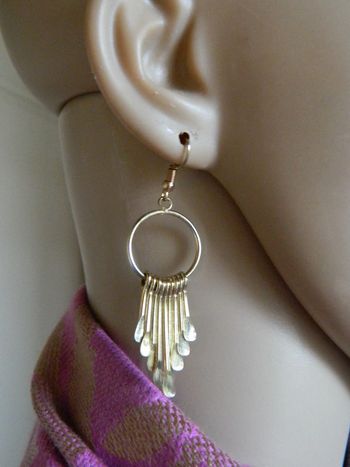Boucles d'oreilles fantaisies neuves