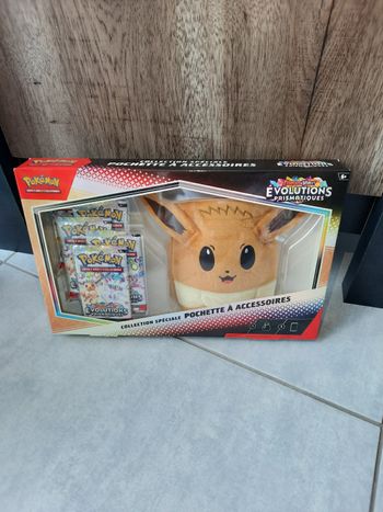 Carte Pokemon : Coffret Pochette Evoli - Ecarlate et Violet EV - Evolutions prismatiques EV08.5 scellé fr