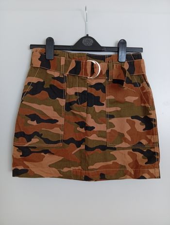 Jupe camouflage neuve t38