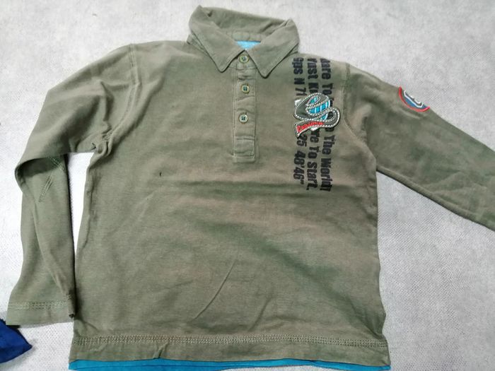 haut tee shirt polo 5 ans