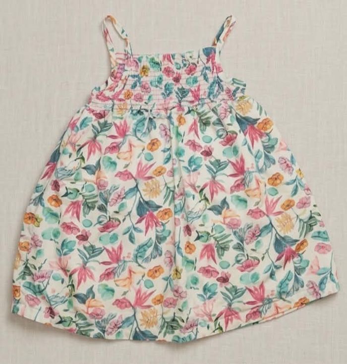 Robe d'été à bretelles fleurie Orchestra - 9 mois (74 cm)