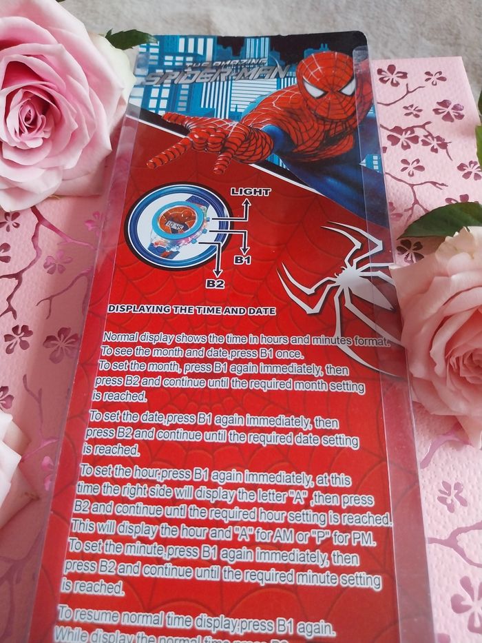 Montre spiderman. Pour garçon - photo numéro 5