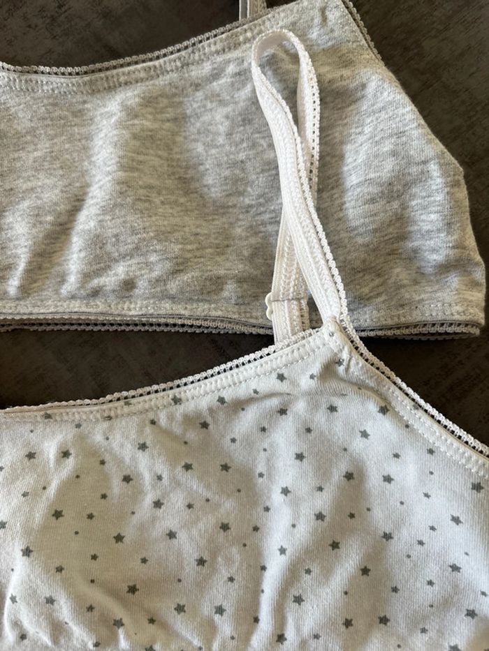 2 brassières Monoprix 6/8 ans - photo numéro 2