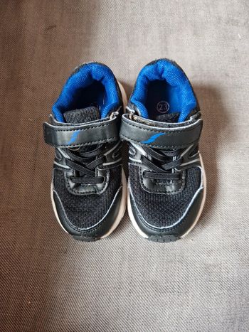 Baskette noir en tissus bébé