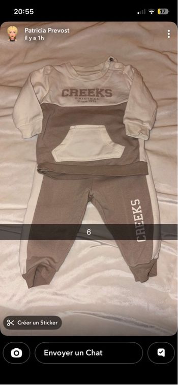 Ensemble bébé garçon 6 moi