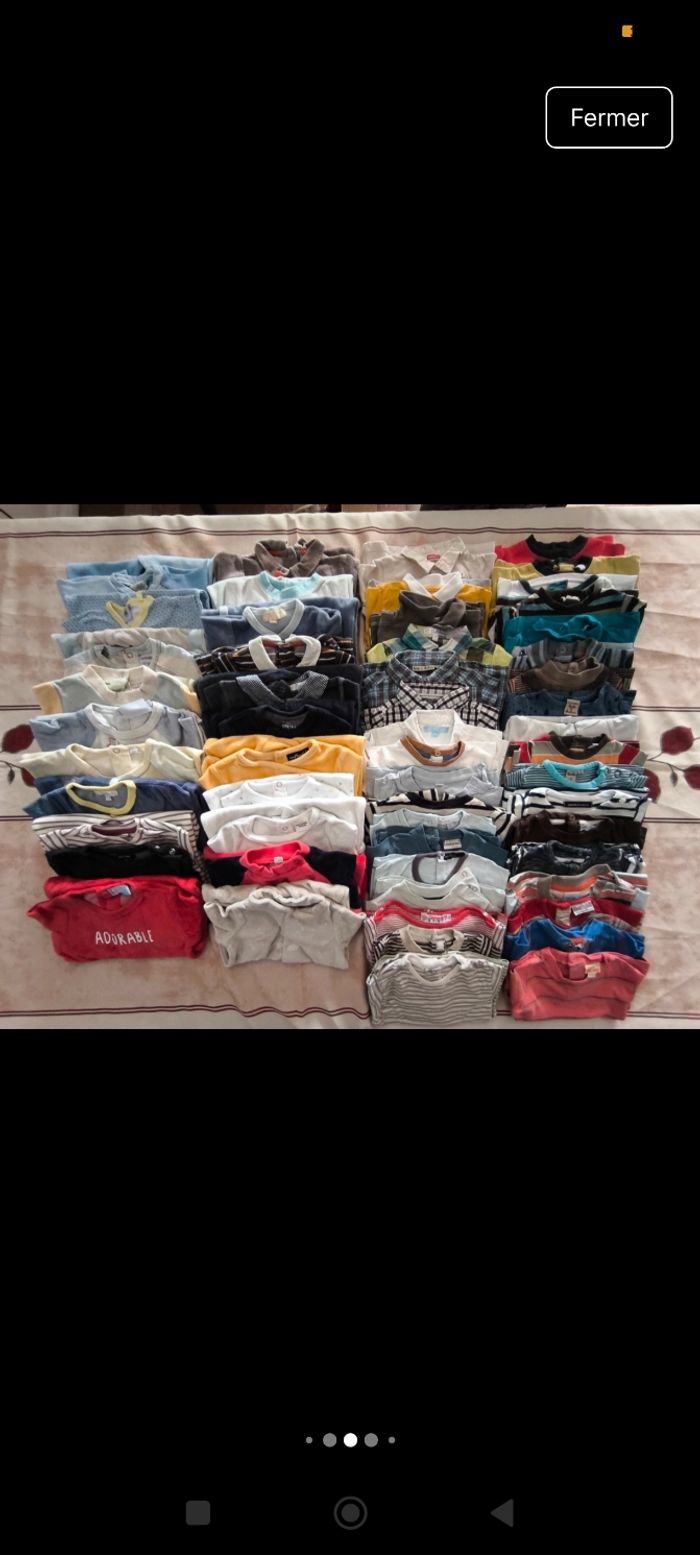 Lot vêtements garçon 3 mois - photo numéro 2