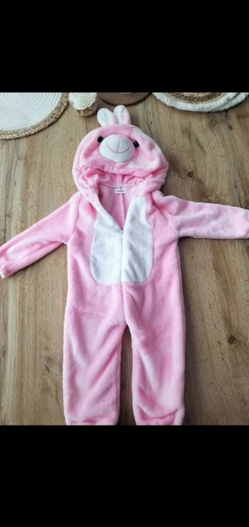 Combinaison pilou lapin