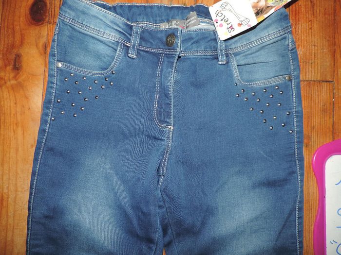 jeans orchestra thème "glamour mood" taille 12 ans neuf - photo numéro 2