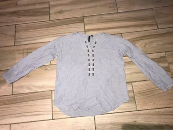 Haut à rayures mango S