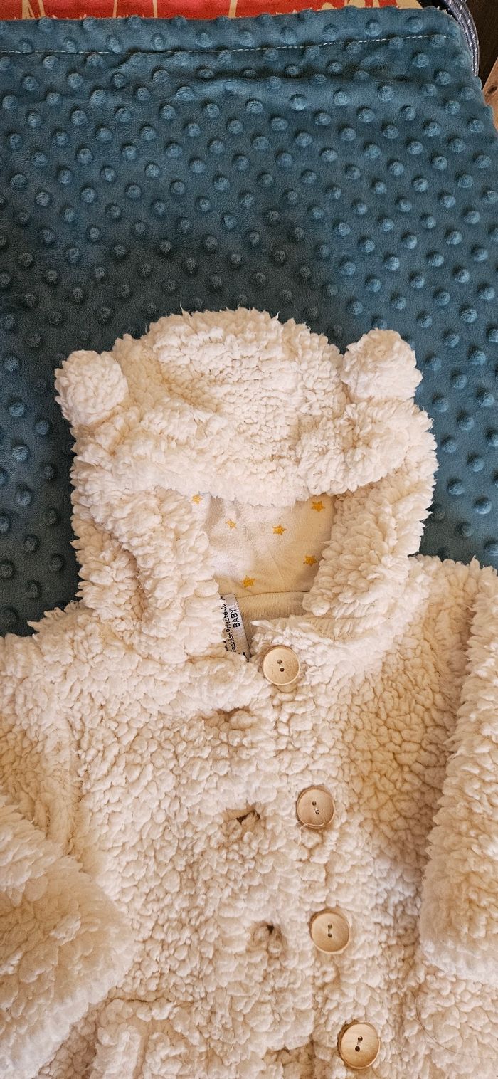 Manteau moumoute 6 mois - photo numéro 2