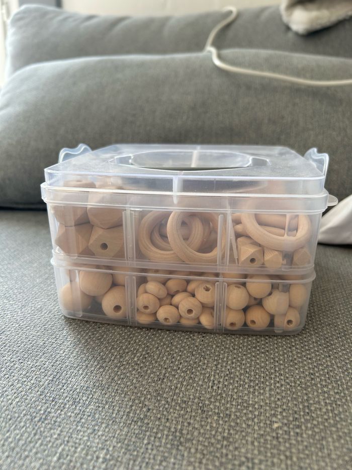 Perles en bois