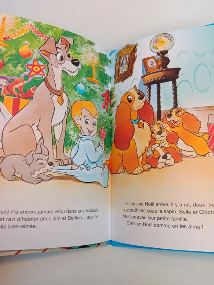 Livre Disney mickey club du livre La belle et le clochard (1) - photo numéro 6