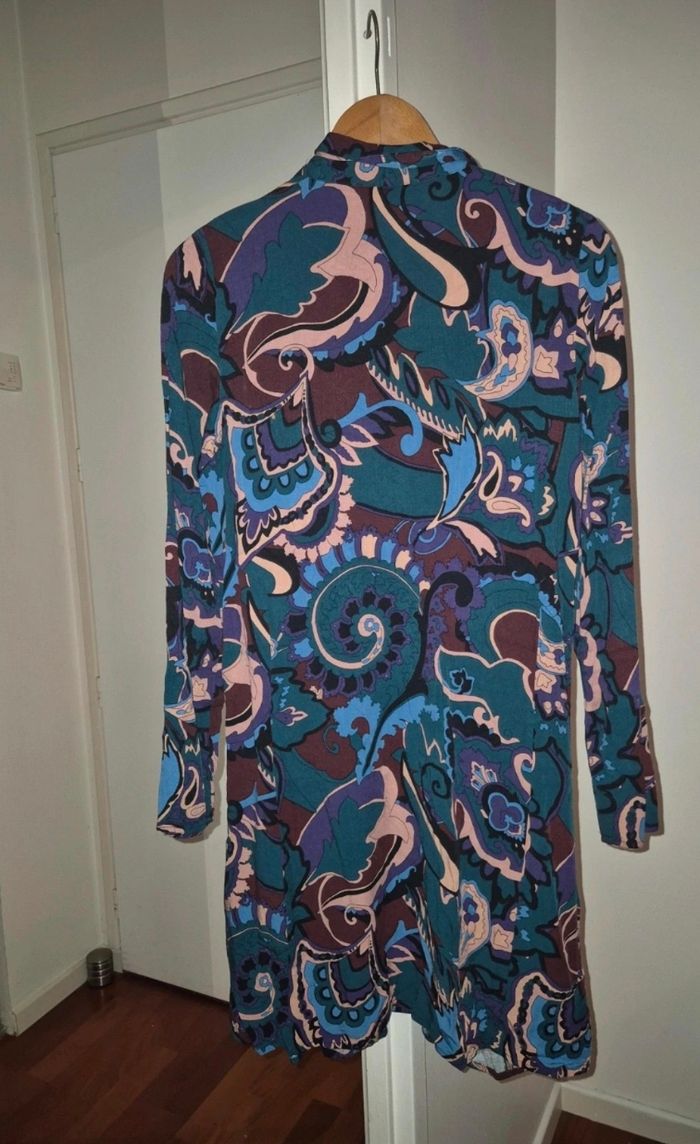 Robe chemise manches longues - photo numéro 2