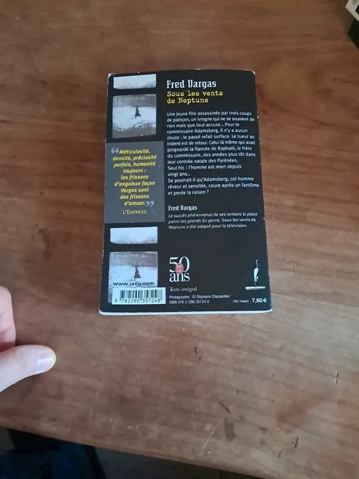 Livre Sous les vents de Neptune - photo numéro 3