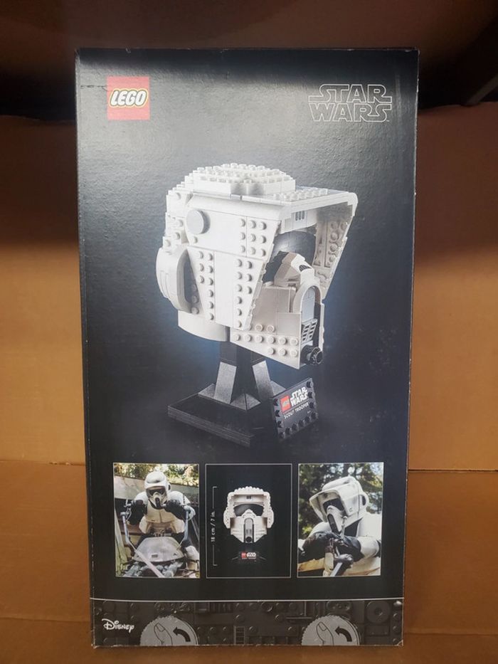 Lego Star Wars casque scout troopers. - photo numéro 2