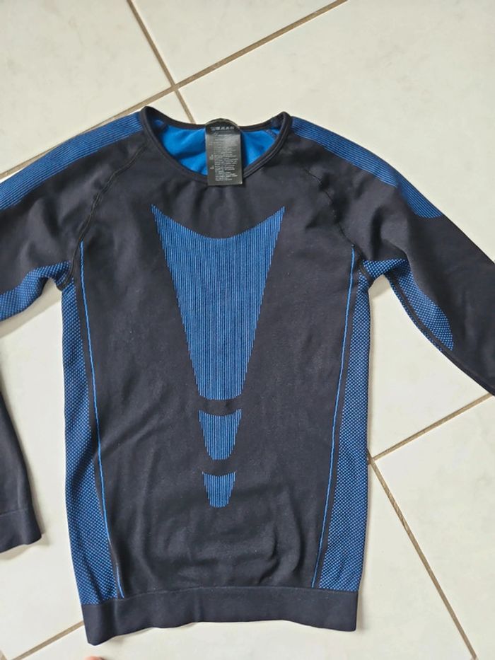 T-shirt Thermique 10/12 ans u44 - photo numéro 3