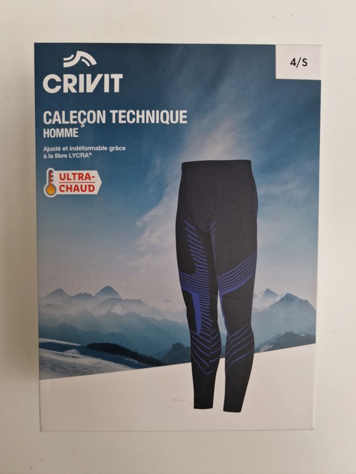 Caleçons Technique Homme Bleu Marine Noir - photo numéro 11