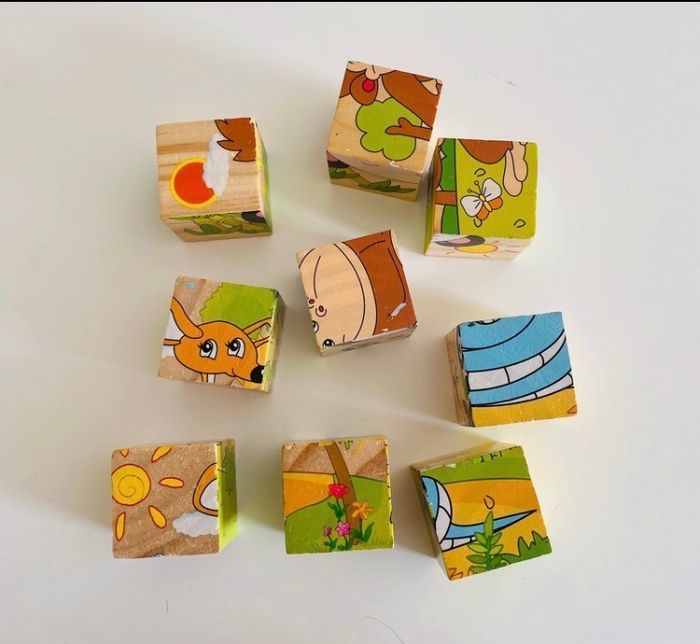 Puzzle cube bois - photo numéro 2