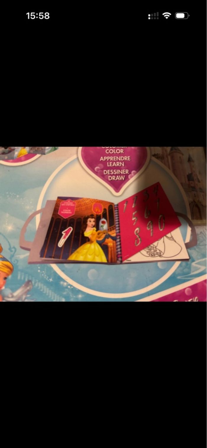 Frise de coloriage Disney - photo numéro 4