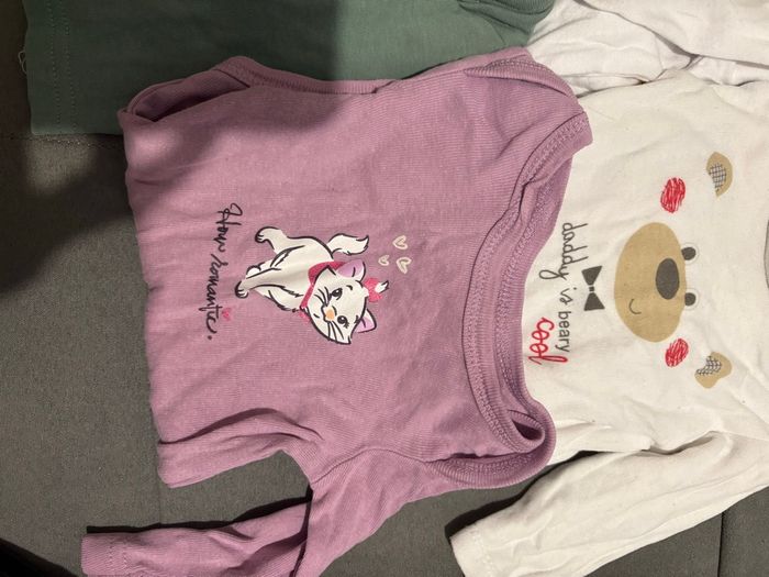 Lot de 6 body fille 3 mois - photo numéro 3