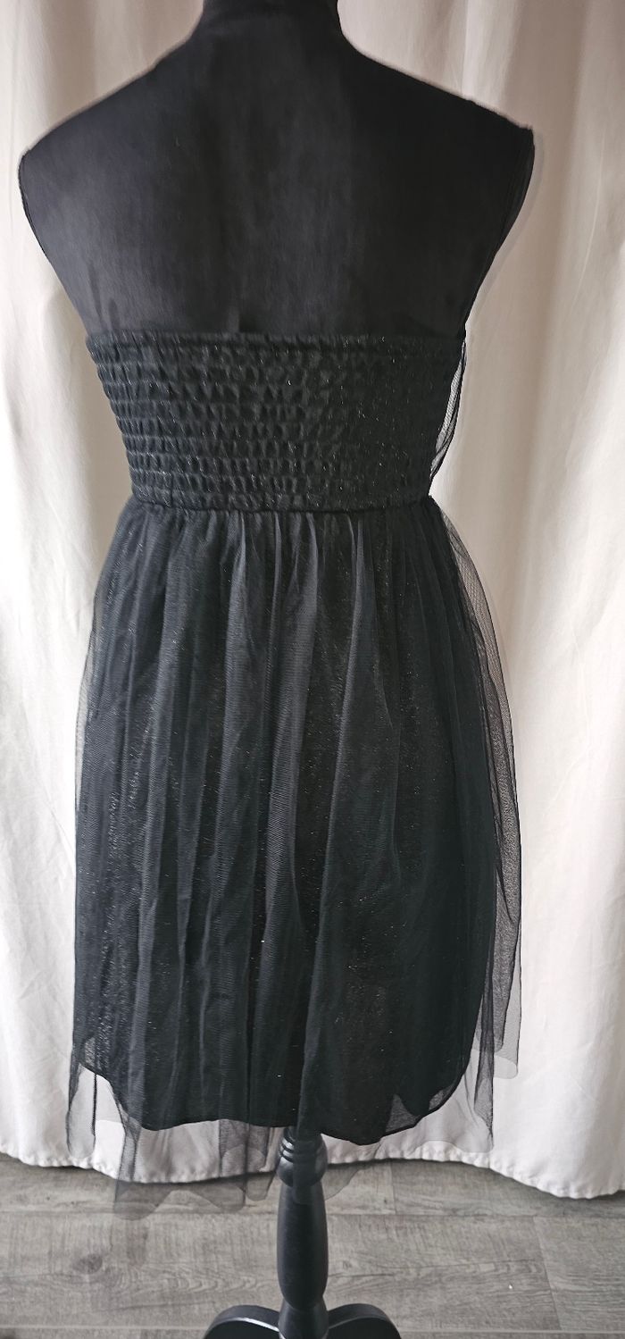 Robe noire pailletée - photo numéro 2