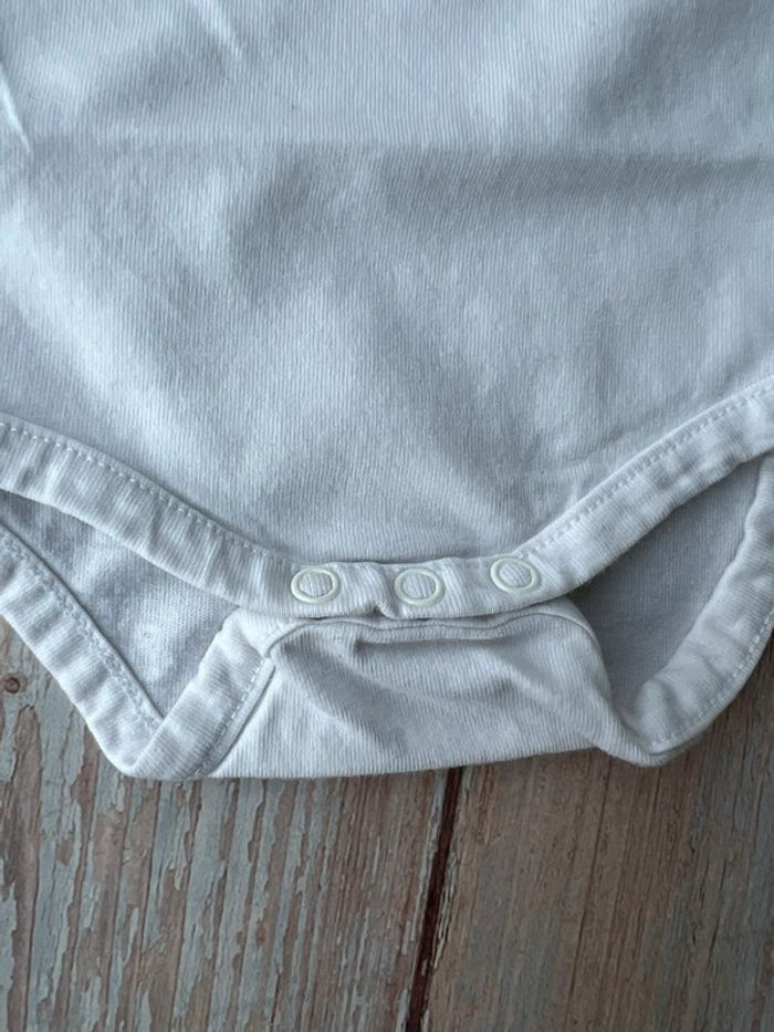 Body ML blanc 3 mois - photo numéro 3