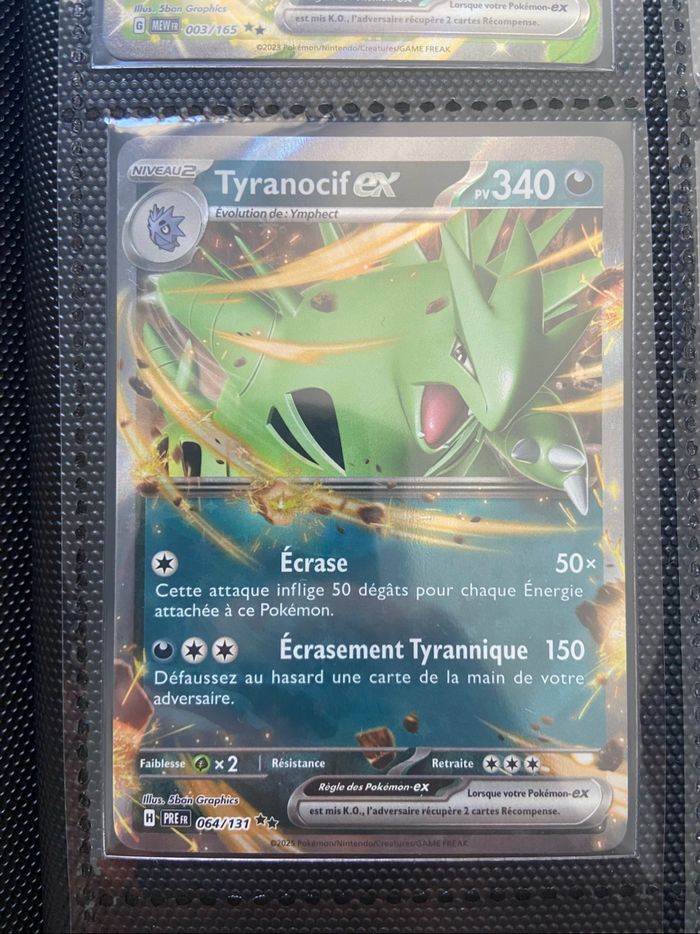 Lot de 8 cartes pokémon EX Écarlate et Violet - photo numéro 7