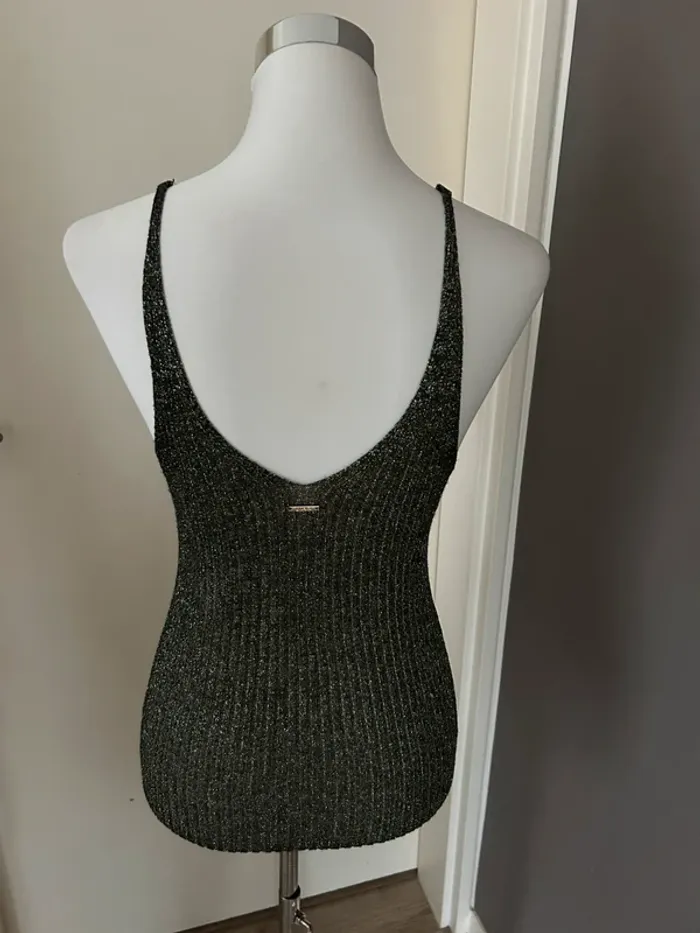 Liu Jo top, débardeur,haut pailleté, femme, taille S/36 - photo numéro 6