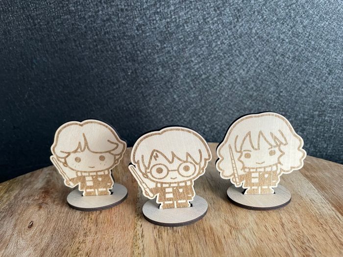 Figurine en bois Harry Potter - photo numéro 4