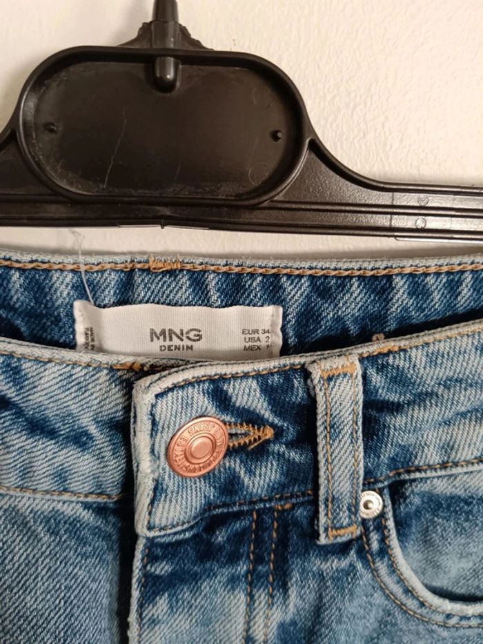 C23 jeans bleu mango 34 - photo numéro 3
