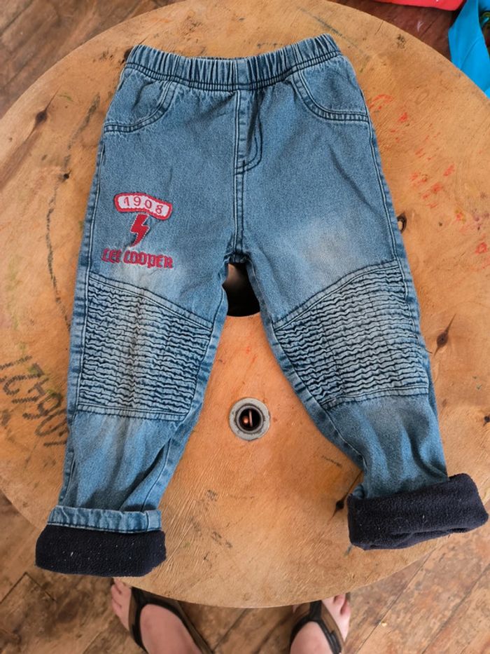 Jeans double polaire