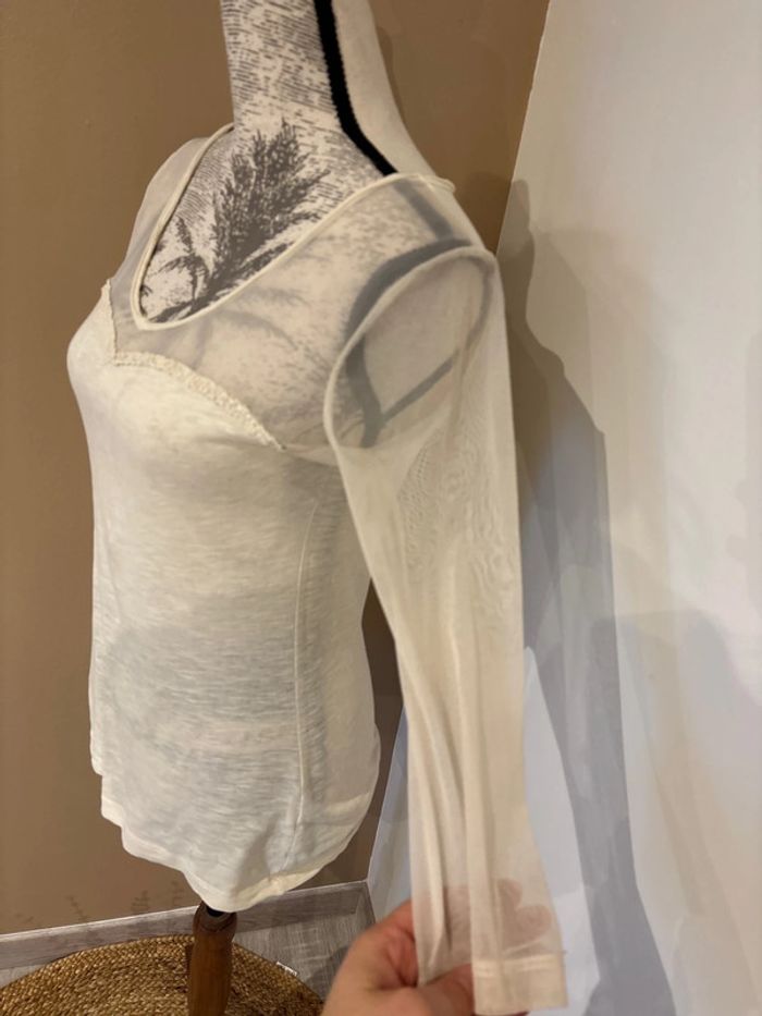 Blouse femme Kiabi taille 34/36 - photo numéro 3