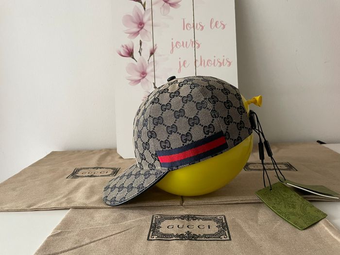 Casquette Gucci classique Bleu Marine