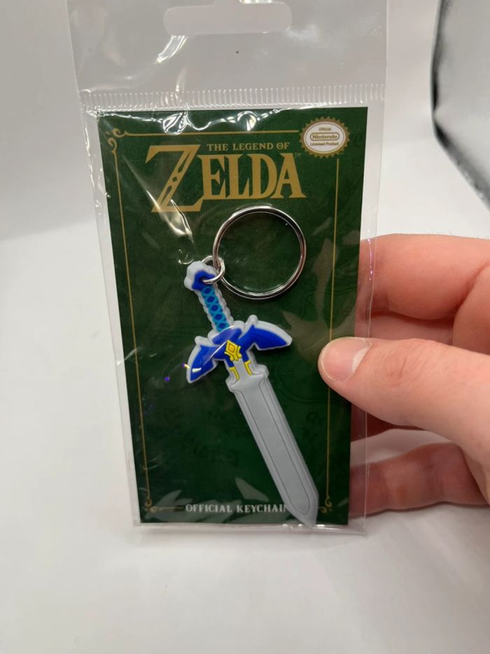 Legend Of Zelda Sword Keychain Porte Clés Nintendo - New Sealed - photo numéro 3