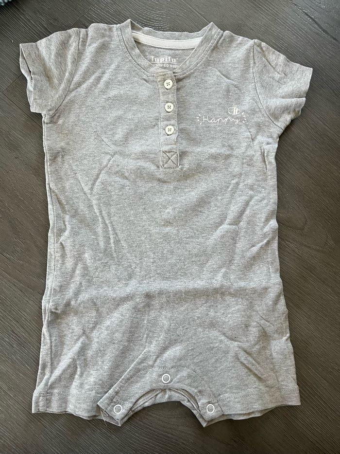 Combinaison short garçon