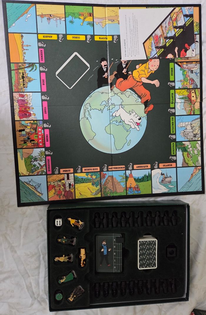 JEU DE SOCIETE "TINTIN ET LE PIEGE DU TOTEM DHOR" / EDITION DE LUXE / - photo numéro 5