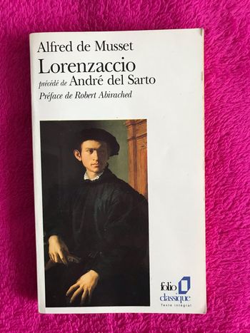 Lorenzaccio précédé d'André del Sarto - Folio Classique