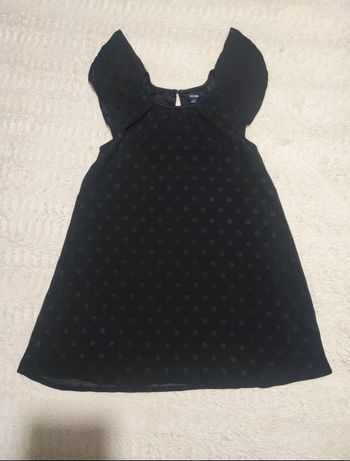 Robe noire habillée Kiabi taille 6 ans