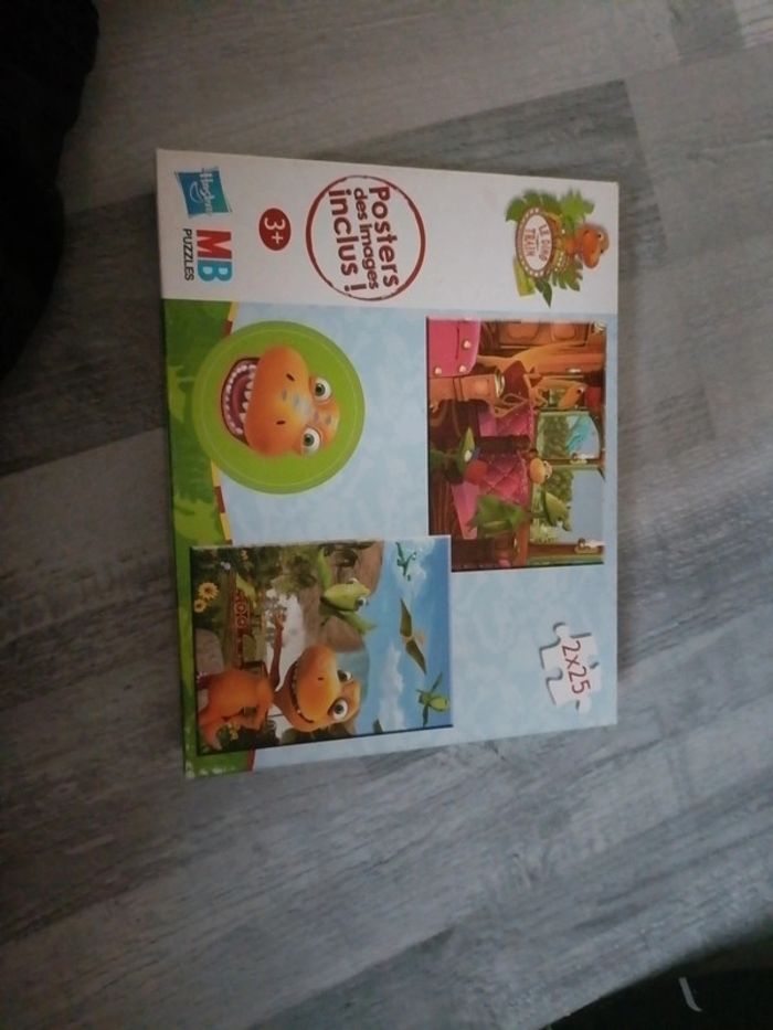 Puzzle  le dino train dinosaure
