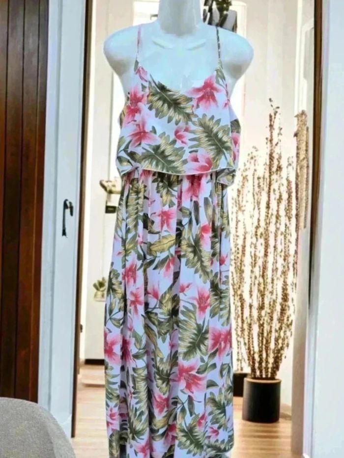 Robe ete longue bretelles 🌹 M/L 🌹