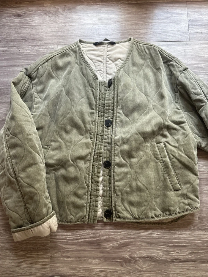 Chaqueta acolchada zara