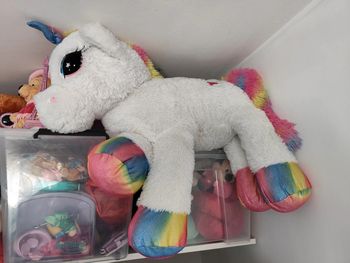 Grande peluche licorne