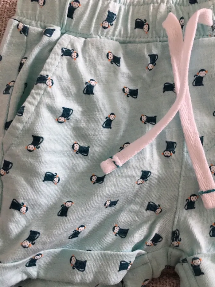 Short bleu obaibi 3 mois - photo numéro 2